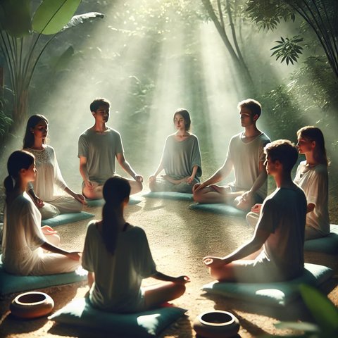 Групповая медитация Групповая медитация