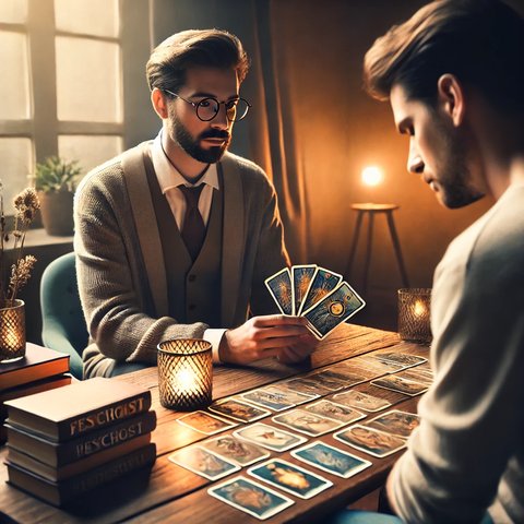 Сеанс психолога с картами Таро Сеанс психолога с картами Таро