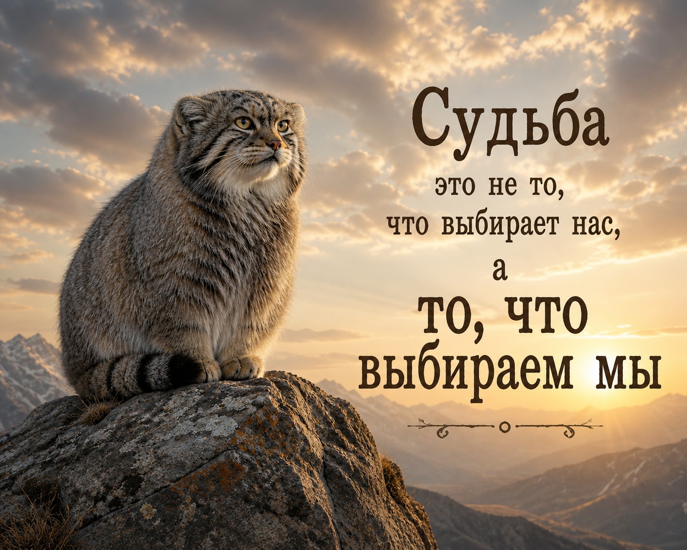 Манул и судьба